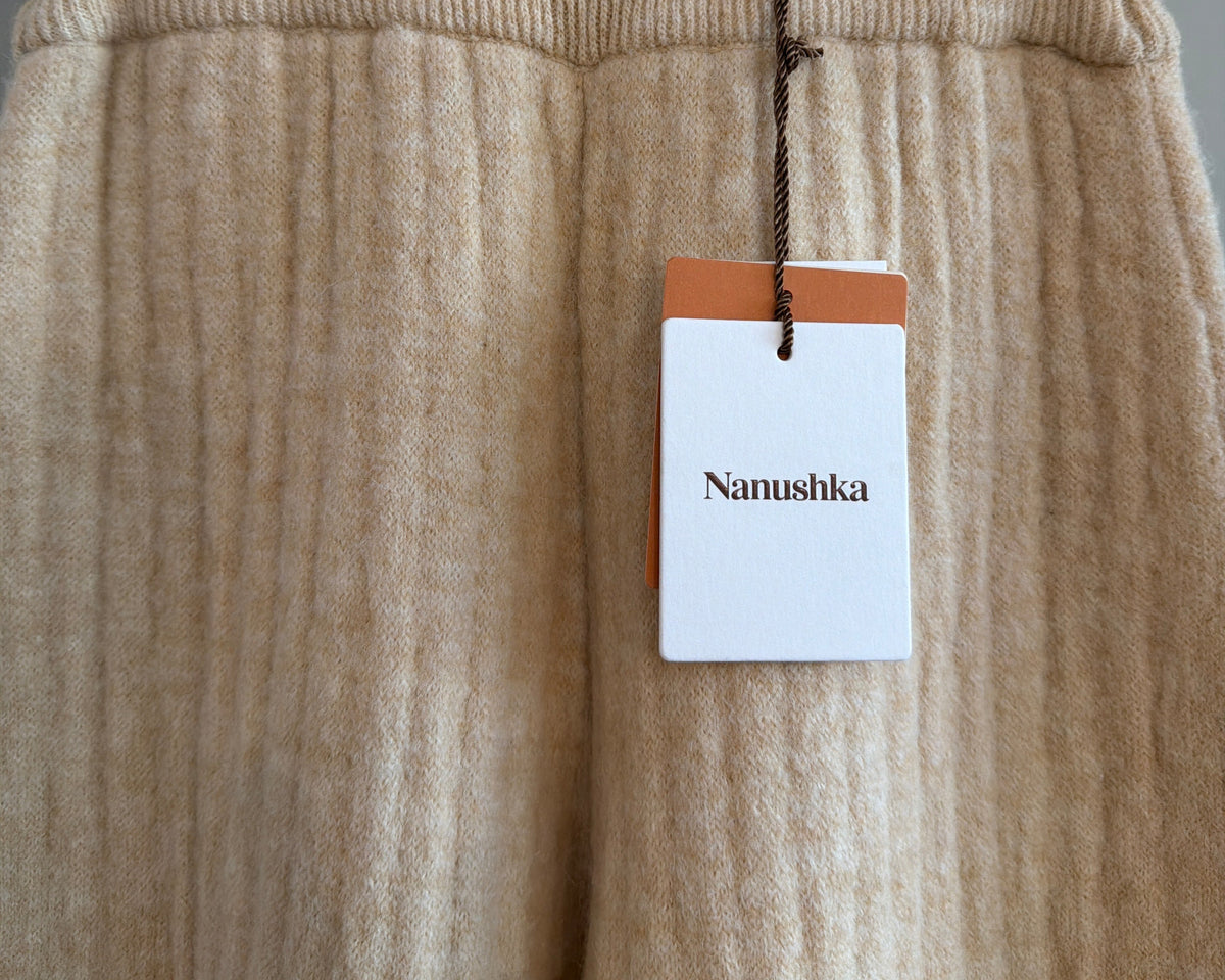 NANUSHKA STRAIGHT-LEG TROUSERS
