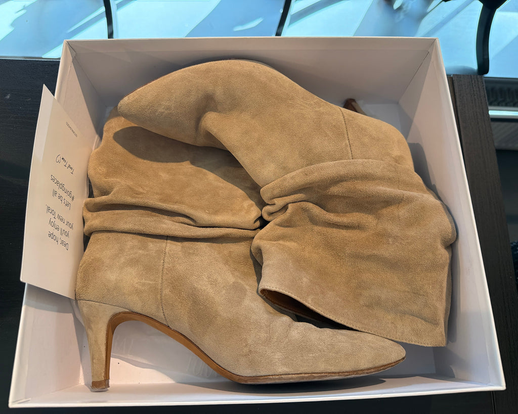 BOTTES SLOUCH EN DAIM TORAL NINA