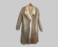 SOFIE D'HOORE SHEARLING LEATHER COAT
