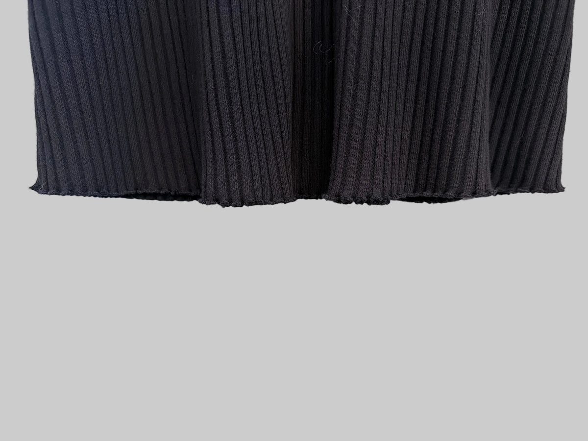 VINCE RIBBED KNIT DRESS