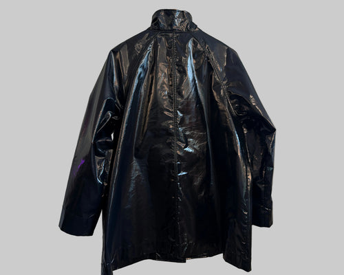 BELLEROSE HIGH GLOSS COATED RAINCOAT