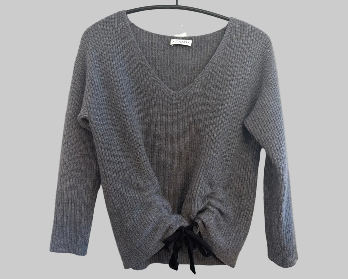 ALTUZARRA CASHMERE KNIT WITH BOW DETAIL