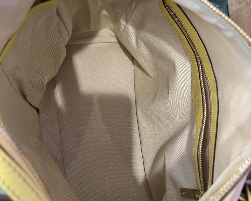 SAC CABAS TOD’S EN CUIR TAUPE