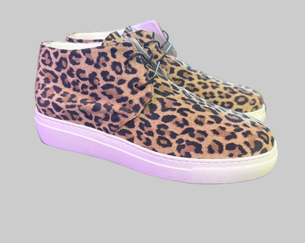 PANARA SUEDE HIGH TOP SNEAKERS