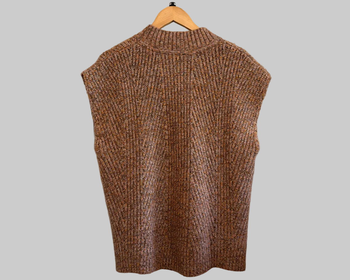 CO'COUTURE MELANGE KNIT TOP