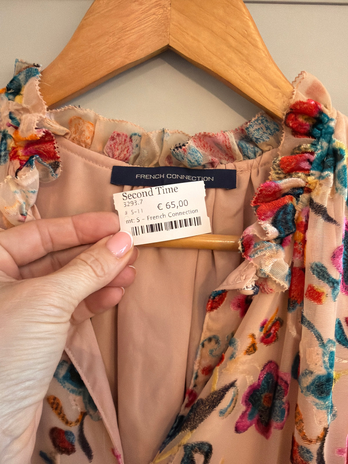 FRENCH CONNECTION MIDI DRESS