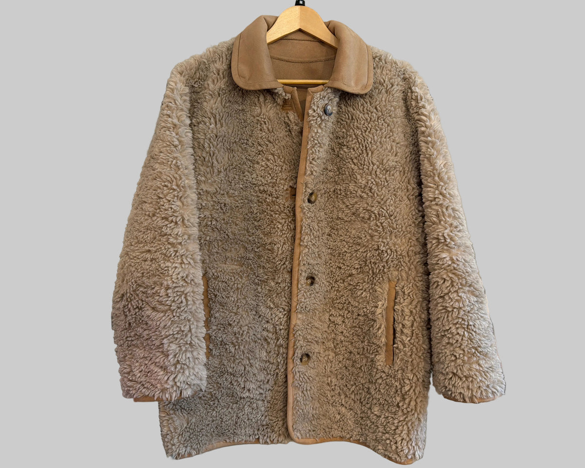 VANESSA BRUNO REVERSIBLE TEDDY COAT