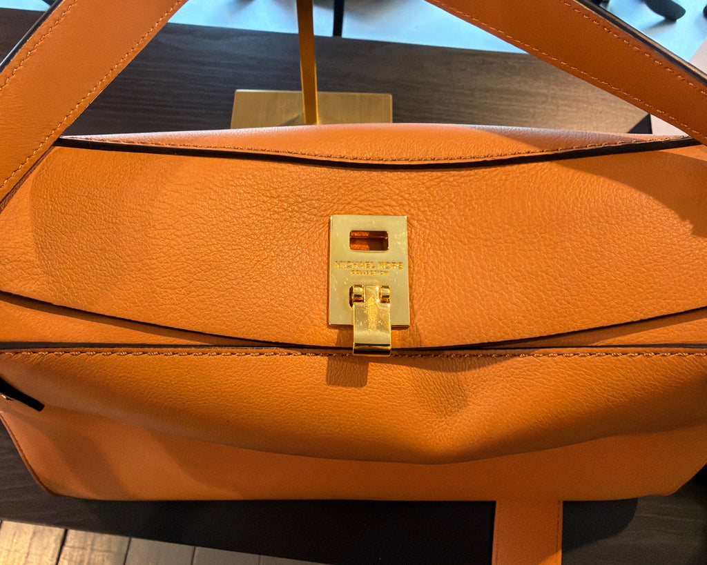 MICHAEL KORS LEATHER SHOULDER BAG