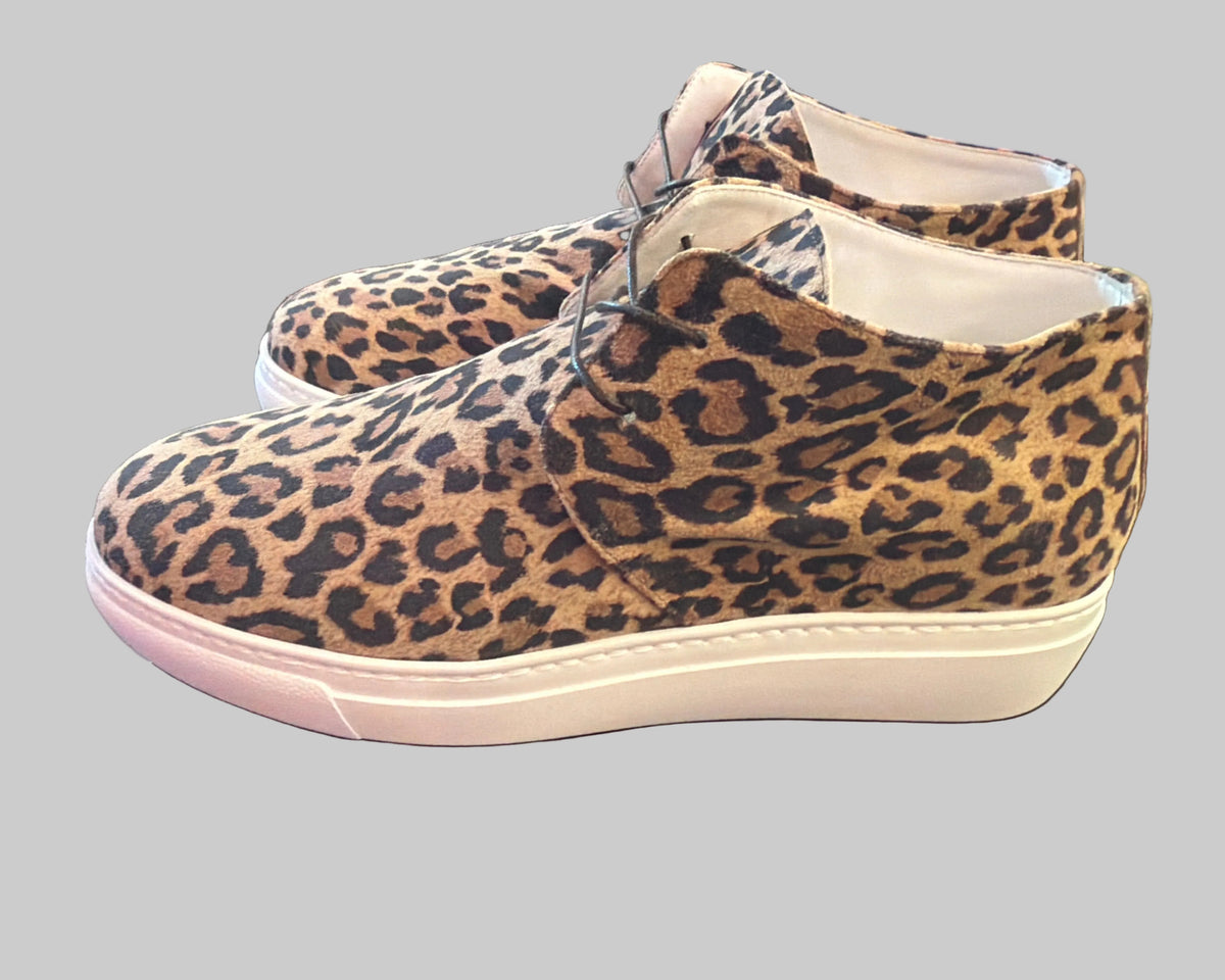 PANARA SUEDE HIGH TOP SNEAKERS