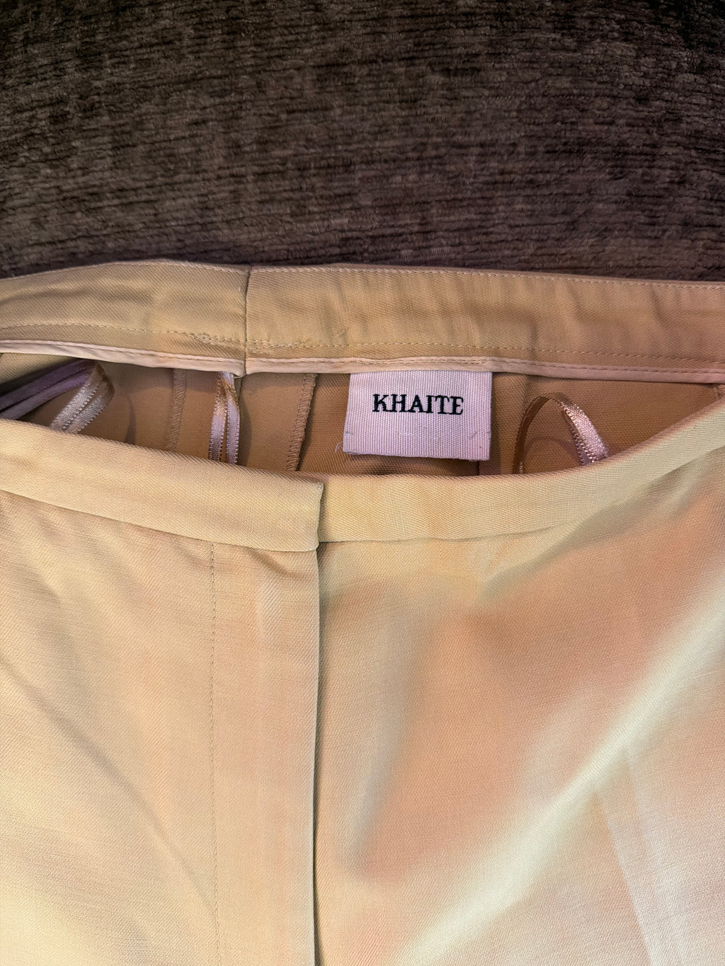 KHAITE WIDE-LEG TROUSERS