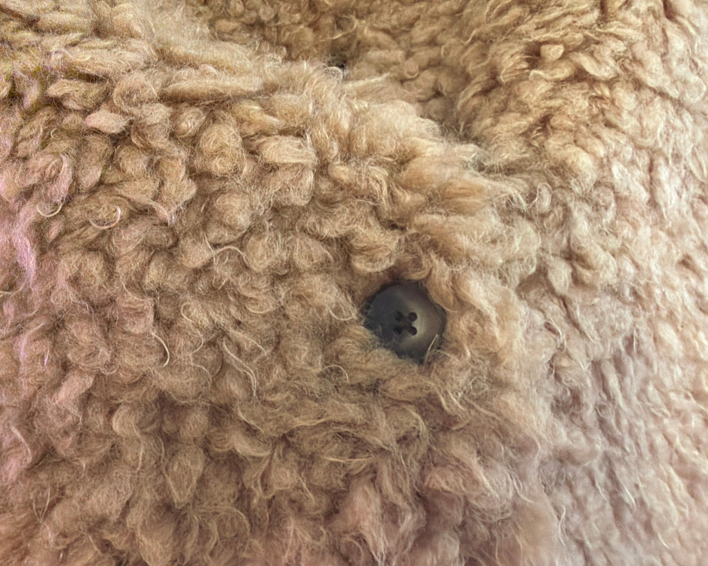 ANOTHER LABEL TEDDY JACKET