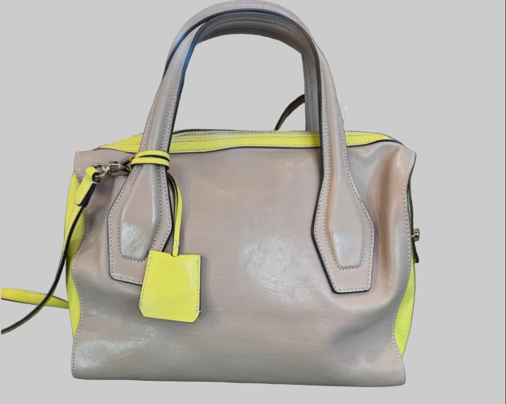SAC CABAS TOD’S EN CUIR TAUPE