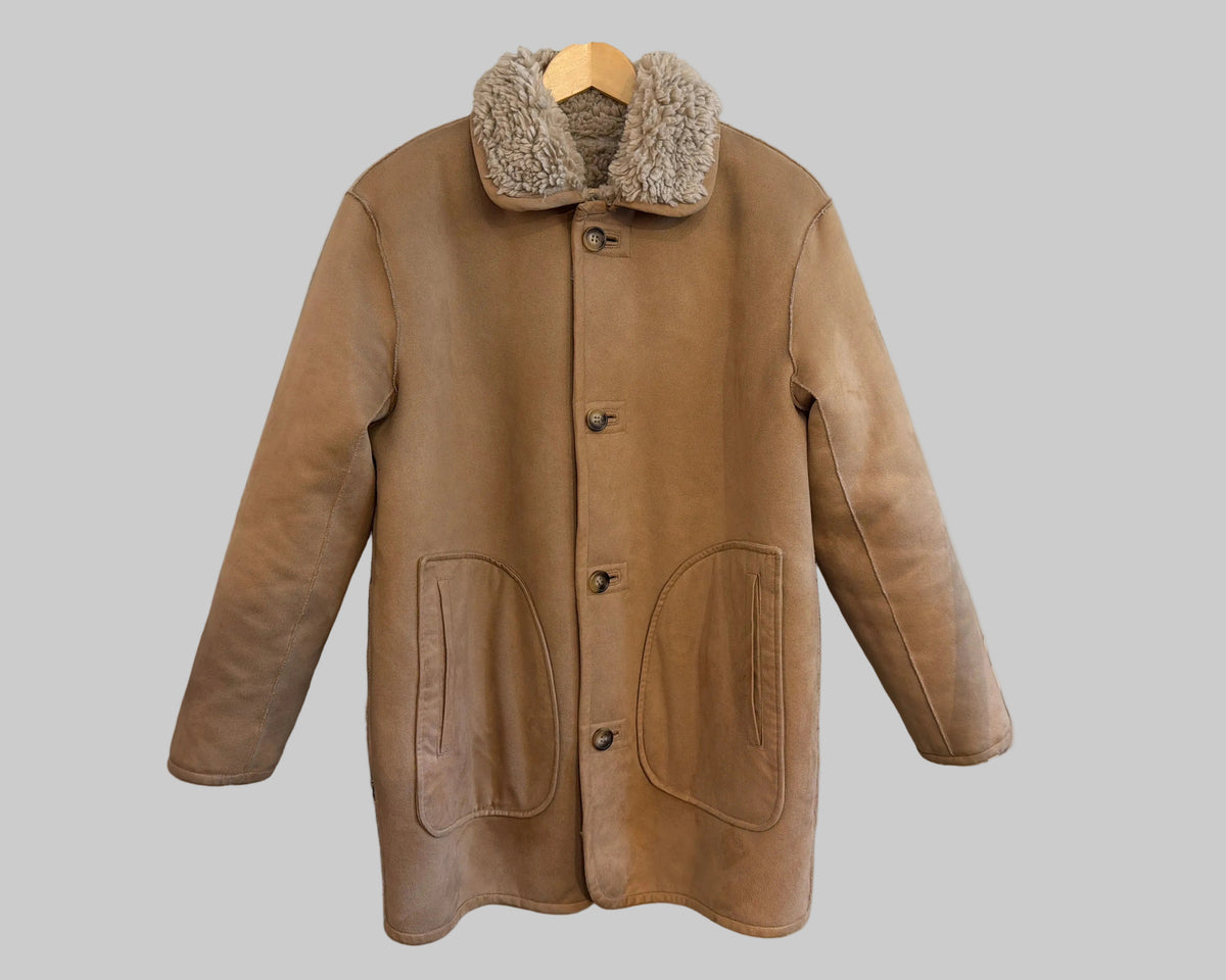VANESSA BRUNO REVERSIBLE TEDDY COAT
