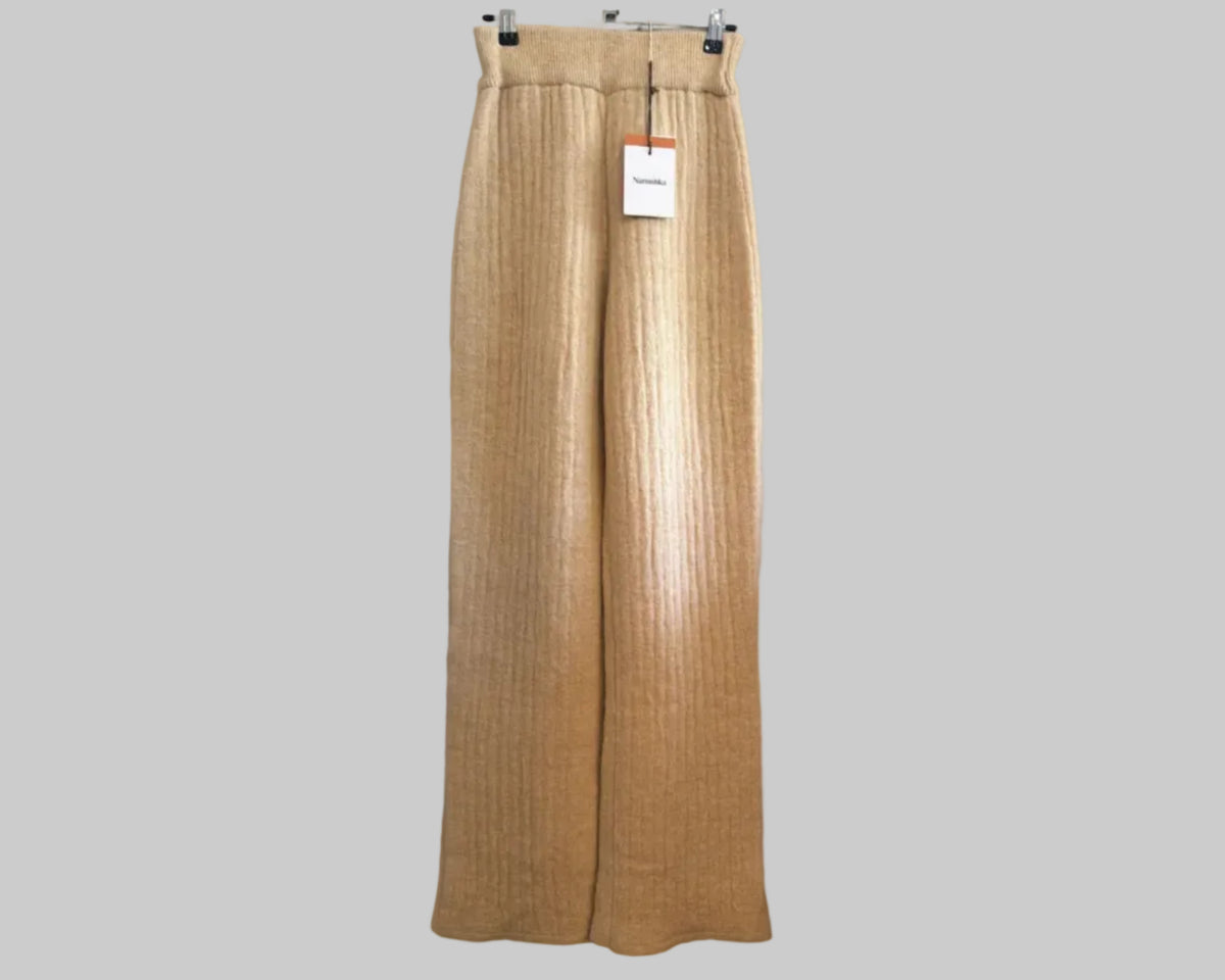 NANUSHKA STRAIGHT-LEG TROUSERS