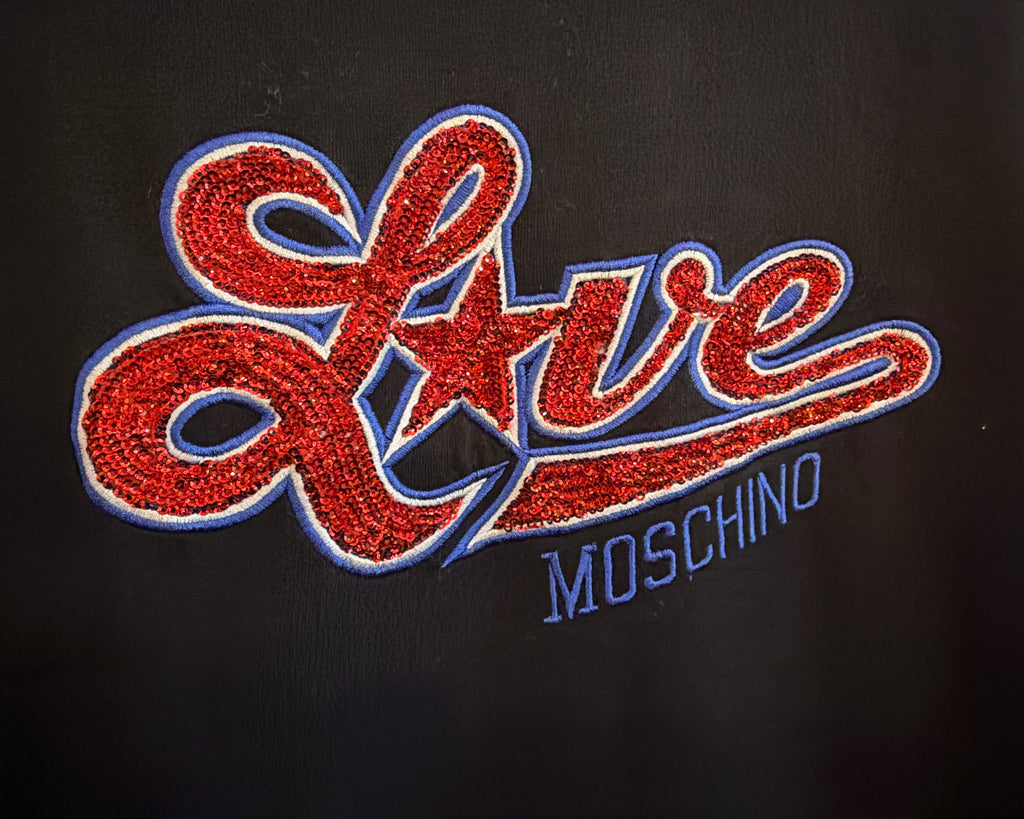LOVE MOSCHINO LAYERED SWEATSHIRT