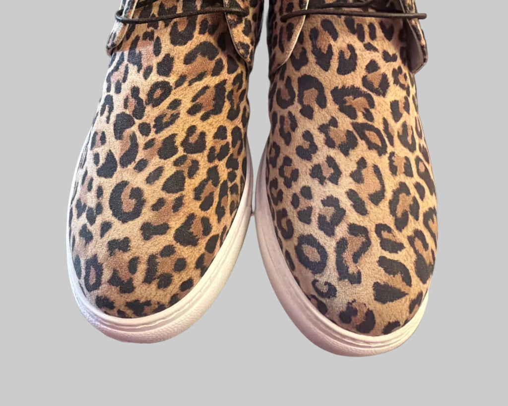 PANARA SUEDE HIGH TOP SNEAKERS
