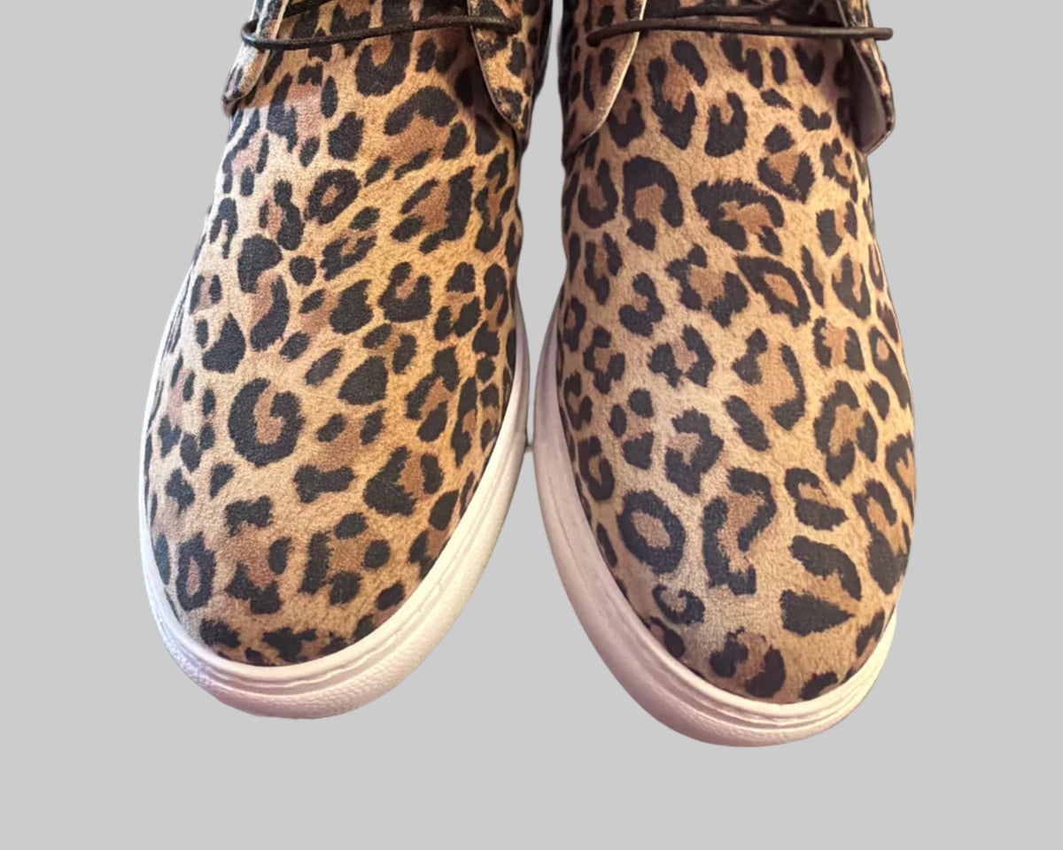 PANARA SUEDE HIGH TOP SNEAKERS