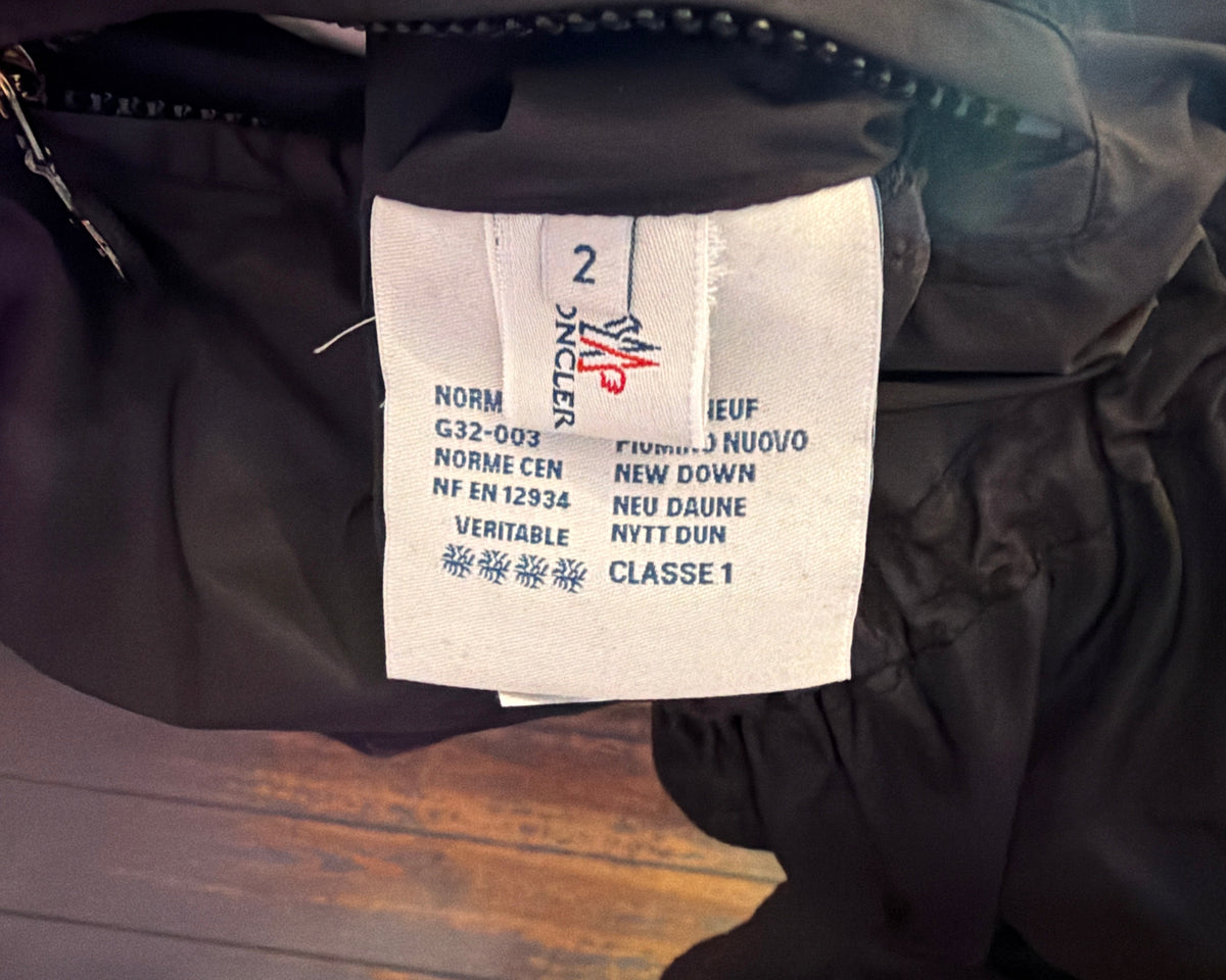 MONCLER REVERSIBLE HOODED DOWN JACKET
