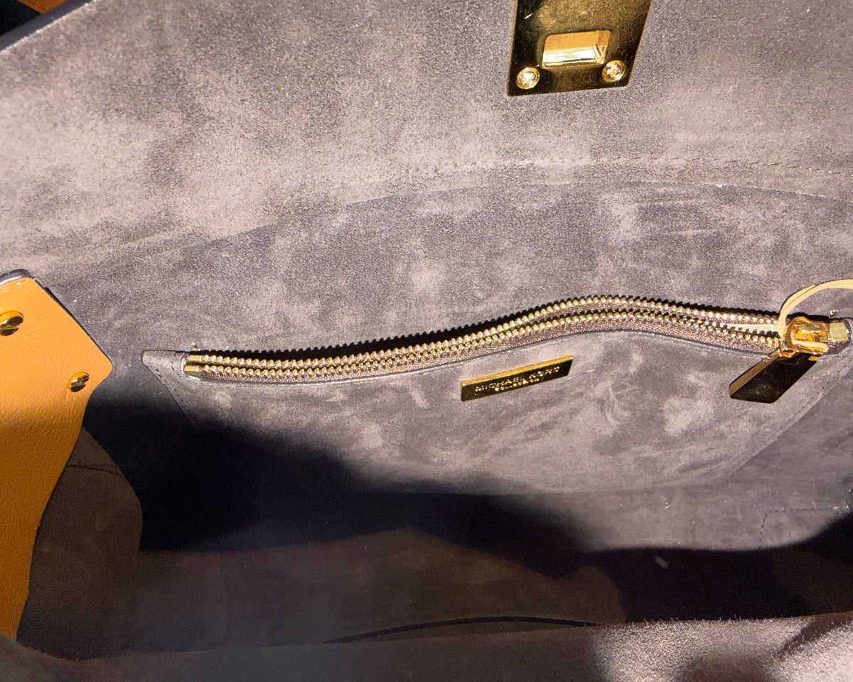 MICHAEL KORS LEATHER SHOULDER BAG