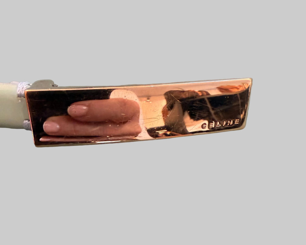 CELINE LEATHER BELT
