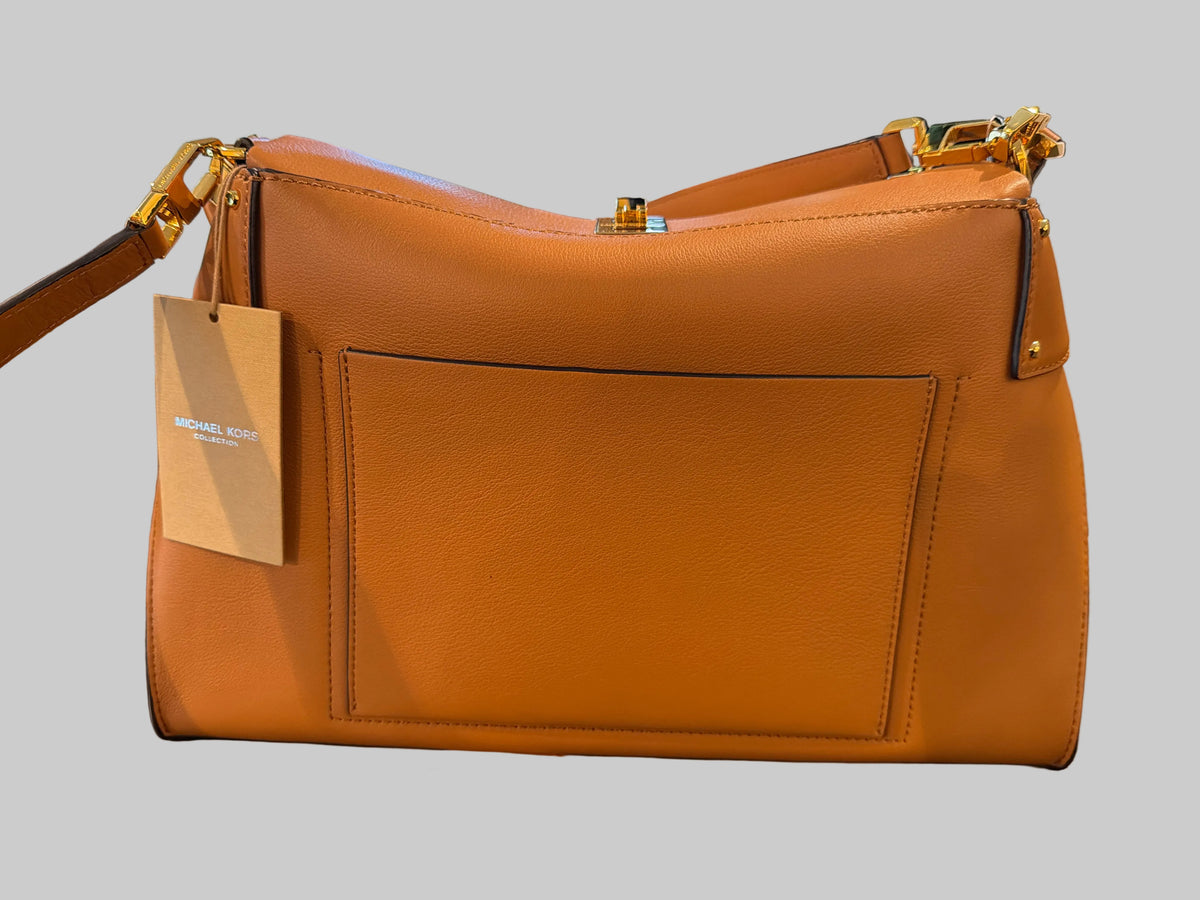 MICHAEL KORS LEATHER SHOULDER BAG