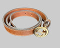 CEINTURE GUCCI EN CUIR MARRON