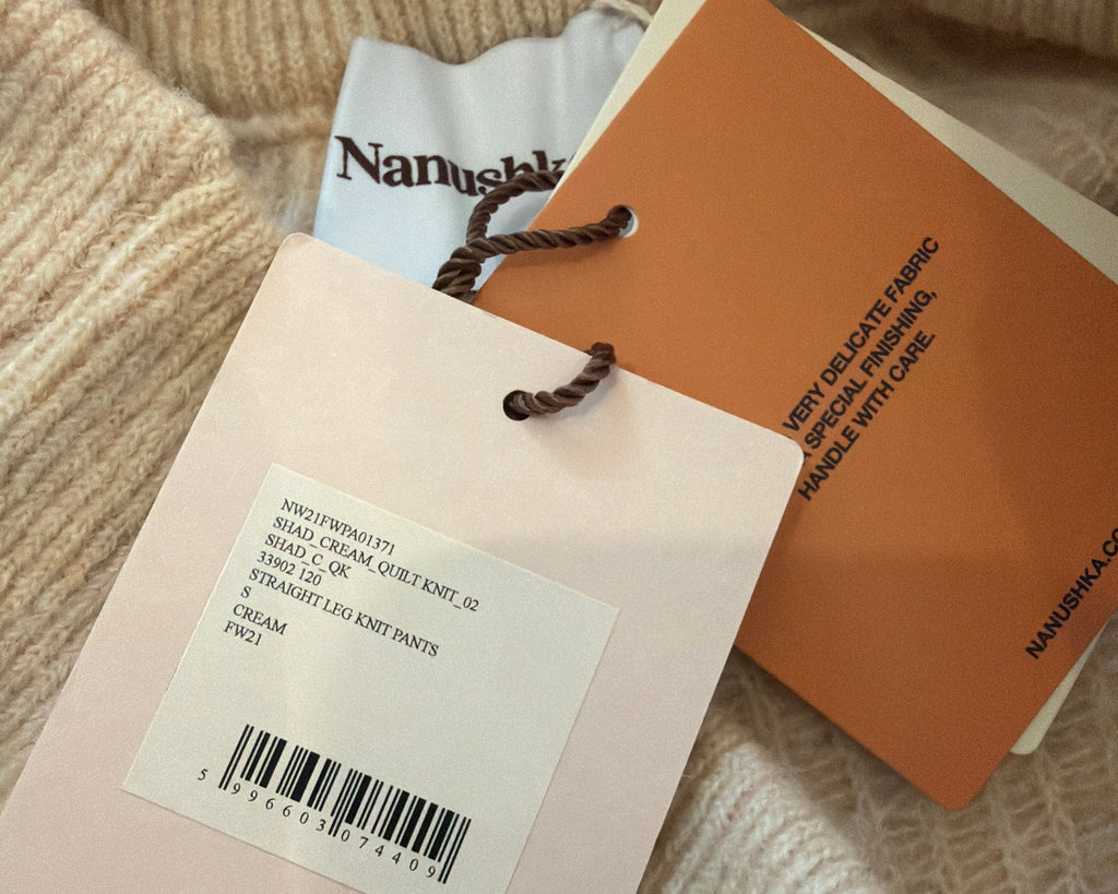 NANUSHKA STRAIGHT-LEG TROUSERS
