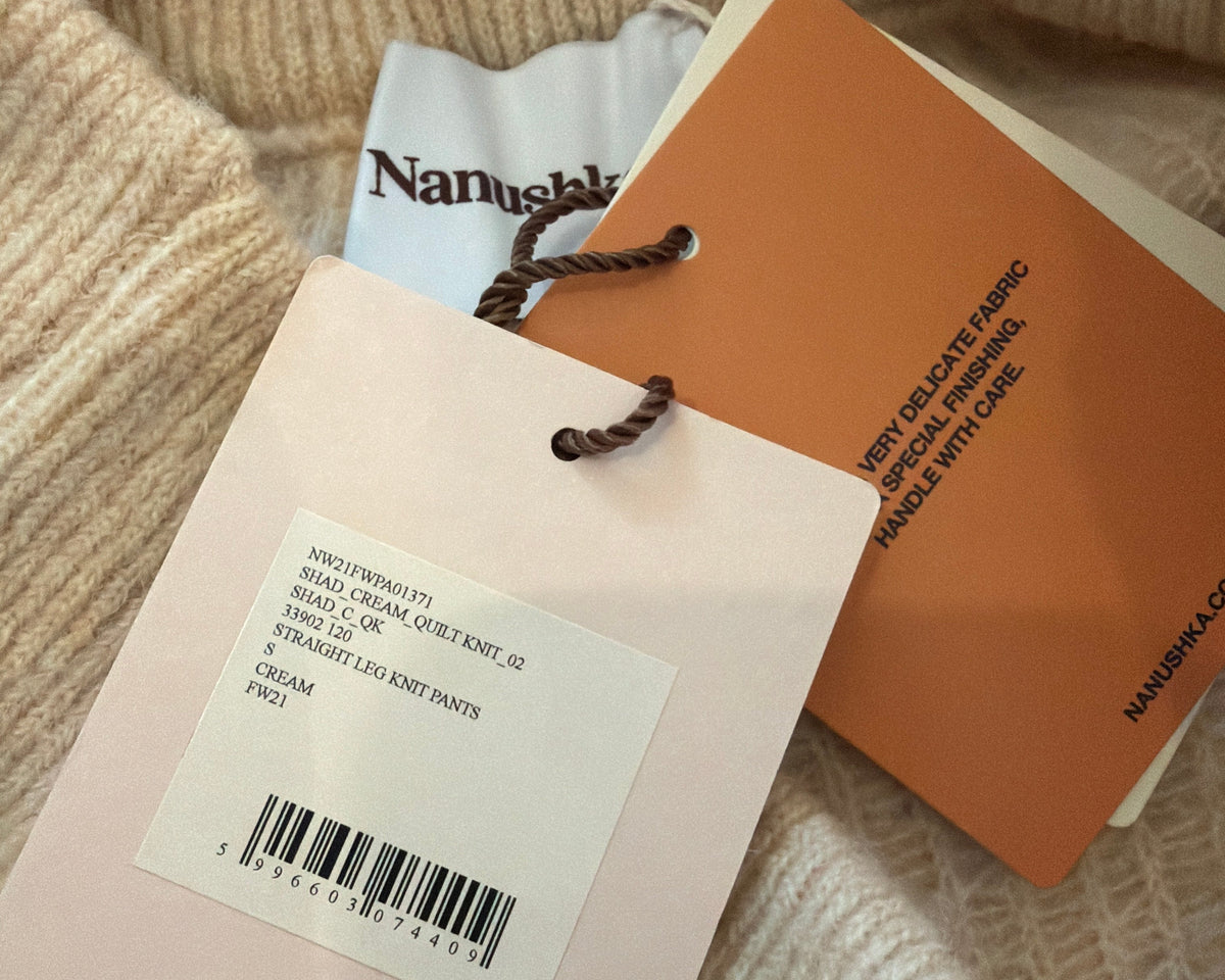 NANUSHKA STRAIGHT-LEG TROUSERS