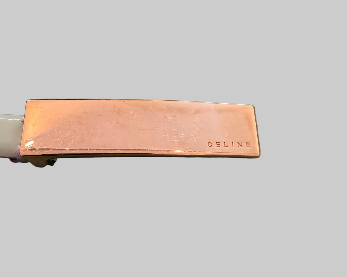 CELINE LEATHER BELT
