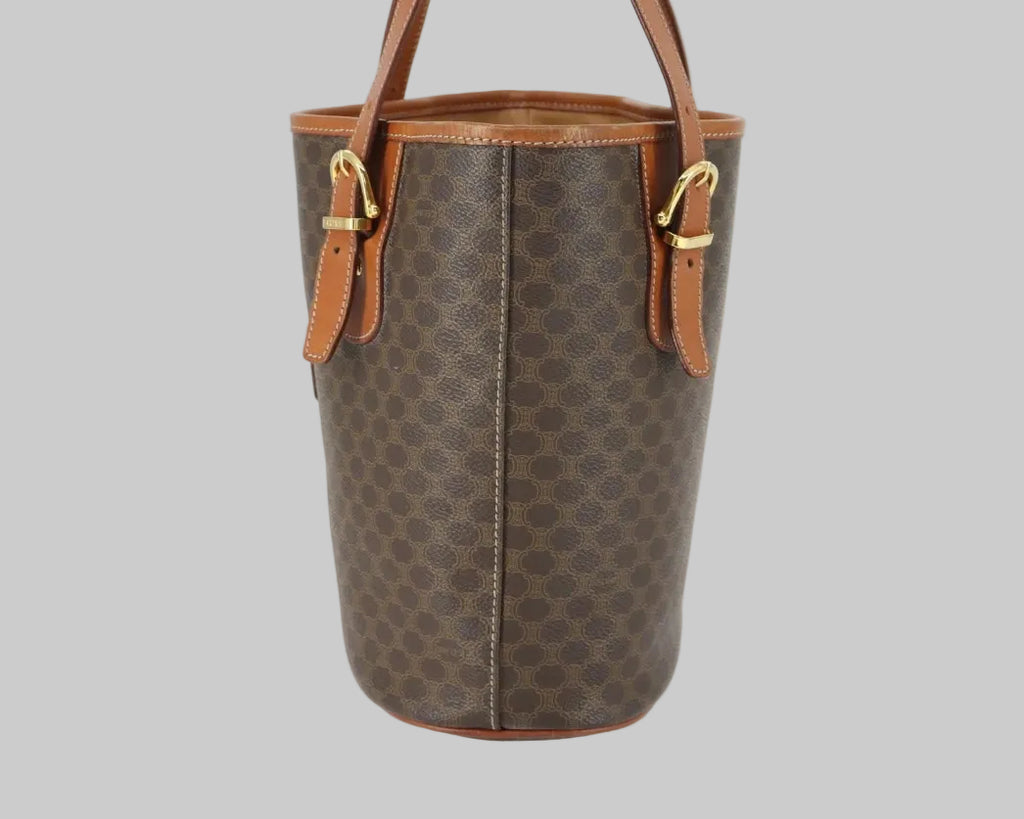 CELINE VINTAGE MACADAM SHOPPER