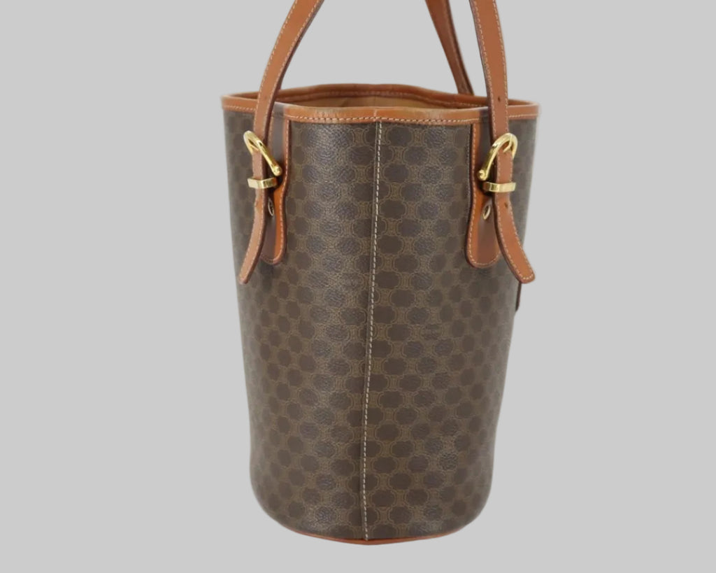 CELINE VINTAGE MACADAM SHOPPER