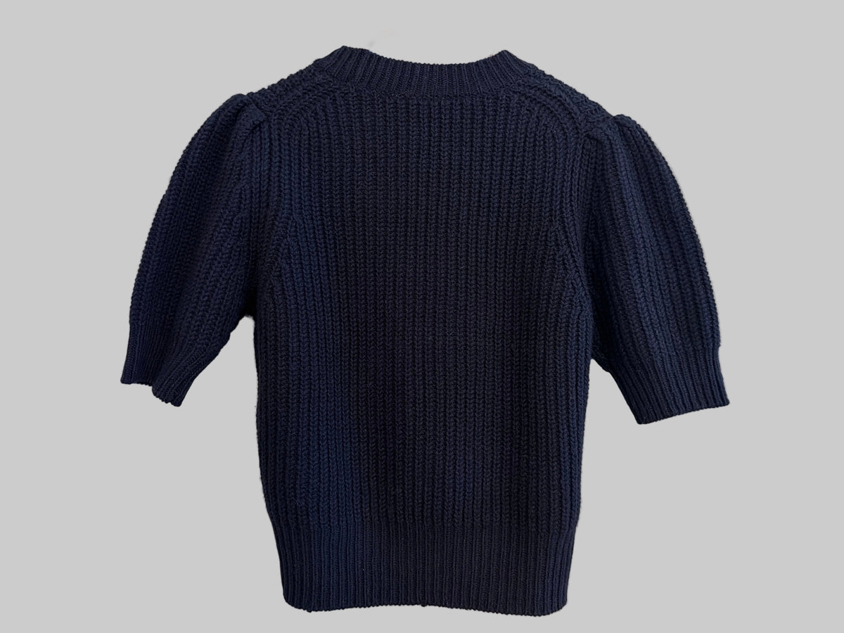 TARA JARMON CABLE KNIT SWEATER