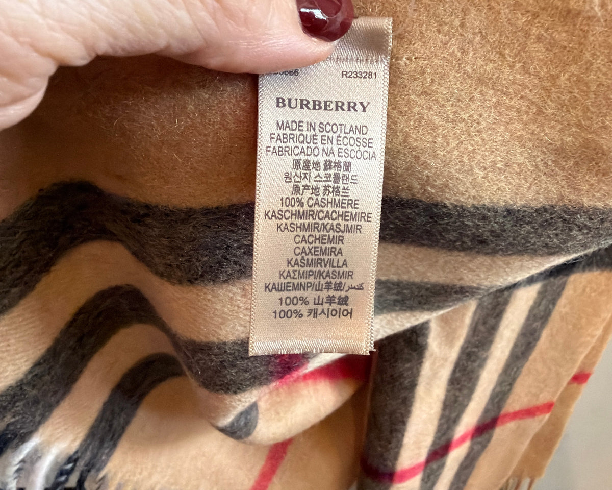 BURBERRY SCARF