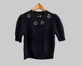 TARA JARMON CABLE KNIT SWEATER