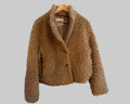 ANOTHER LABEL TEDDY JACKET