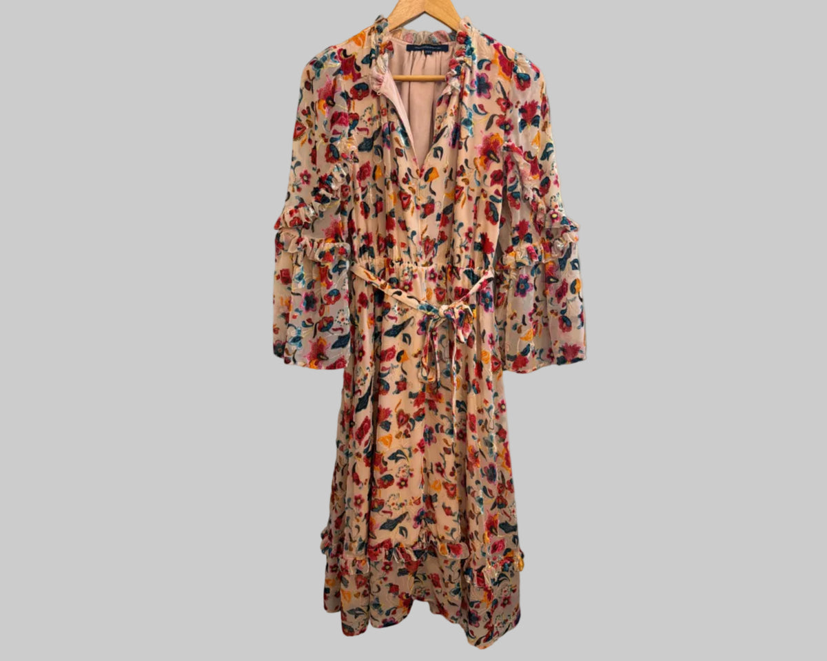 FRENCH CONNECTION MIDI DRESS