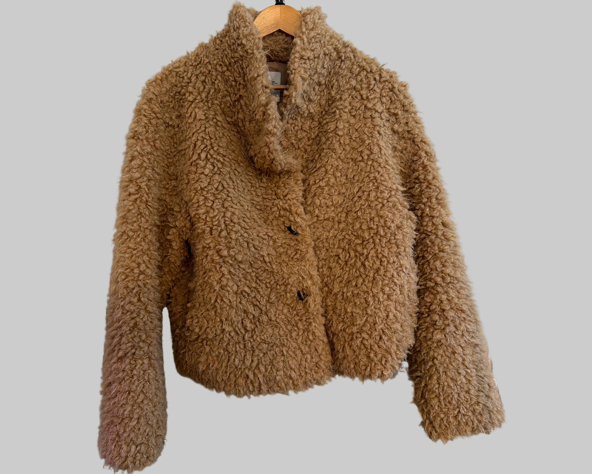 ANOTHER LABEL TEDDY JACKET