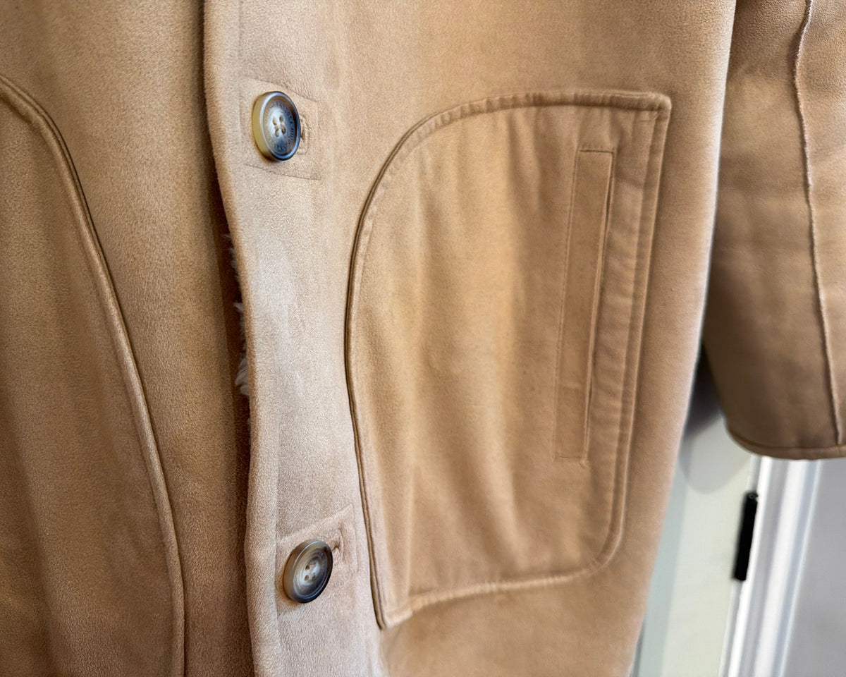 VANESSA BRUNO REVERSIBLE TEDDY COAT