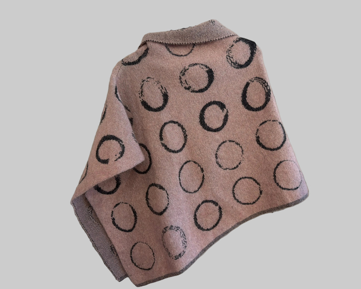 SARAH PACINI KNITTED PONCHO