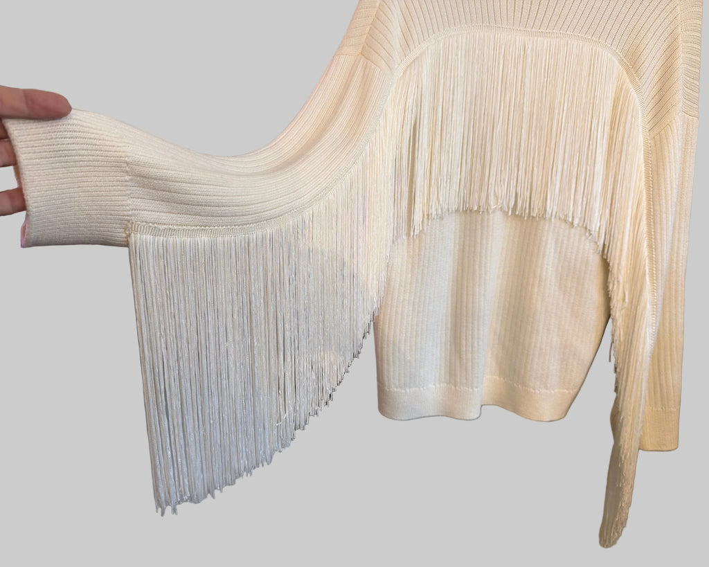 TWINSET RIBBED TURTLENECK SWEATER