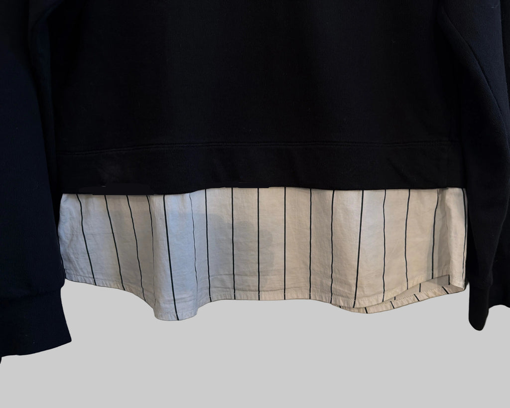 LOVE MOSCHINO LAYERED SWEATSHIRT