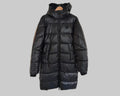 PHILIPP PLEIN SPORT BLACK PUFFER COAT