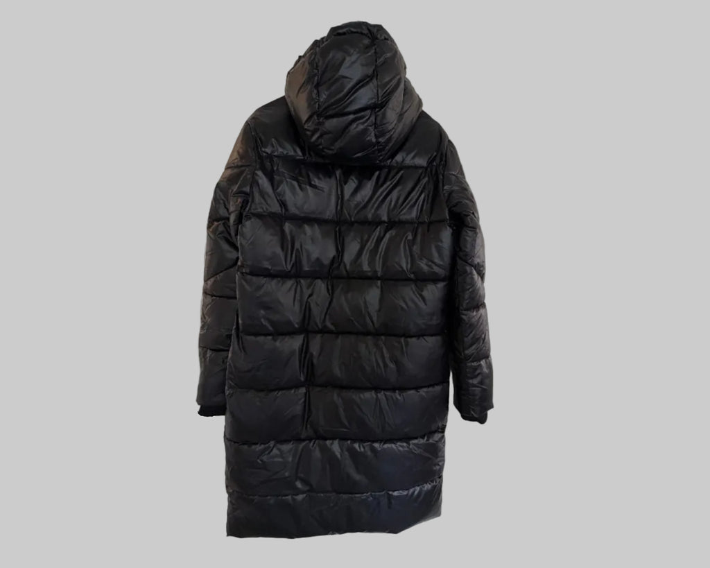 PHILIPP PLEIN SPORT BLACK PUFFER COAT