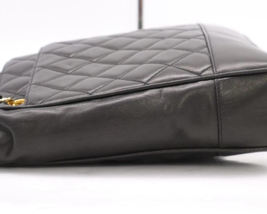 CHANEL LAMBSKIN TOTE BAG