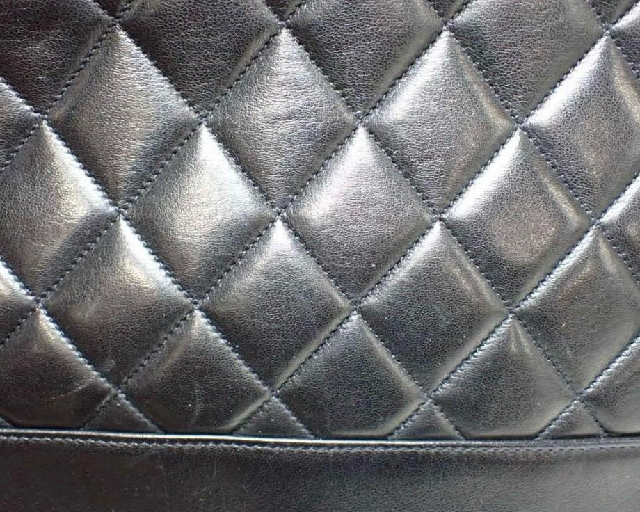 SAC CABAS CHANEL EN CUIR D'AGNEAU