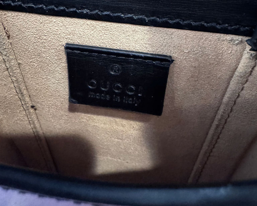 MINI SAC BANDOULIÈRE GUCCI HORSEBIT 1955 EN CUIR