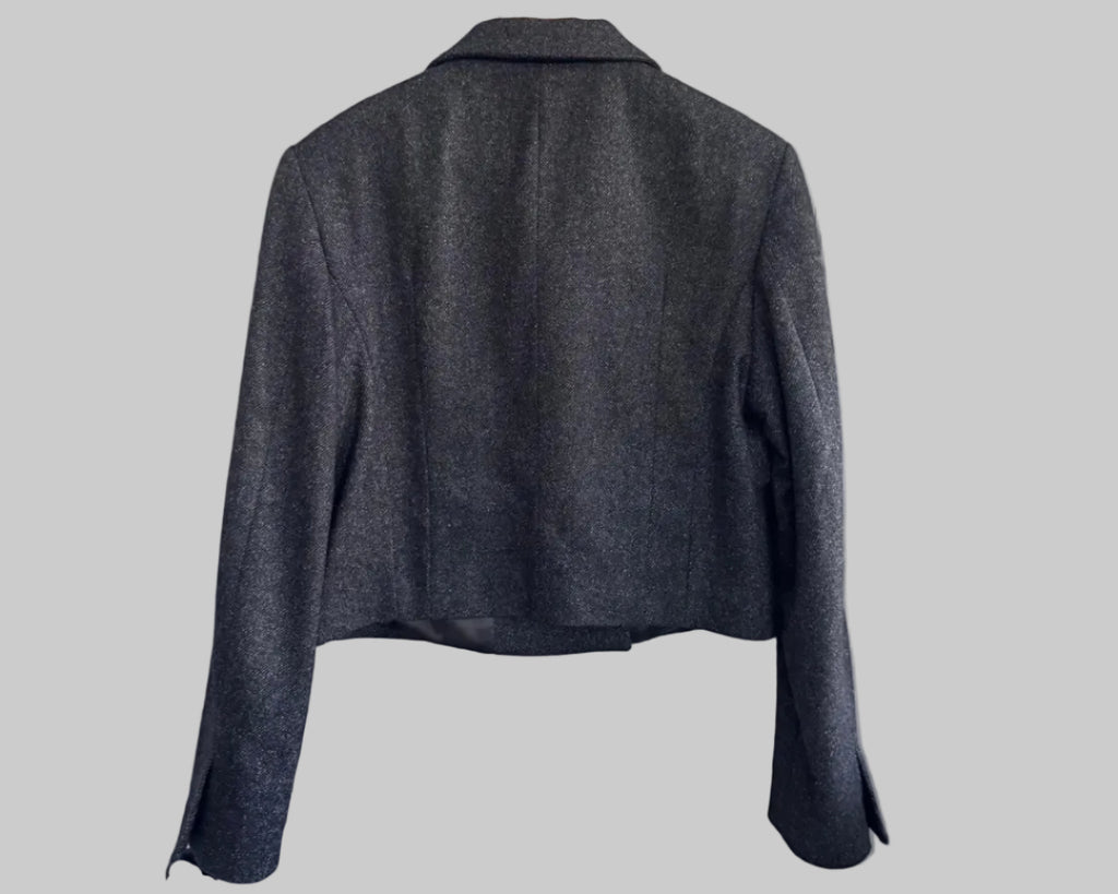 CLOSED DARK CROPPED BLAZER