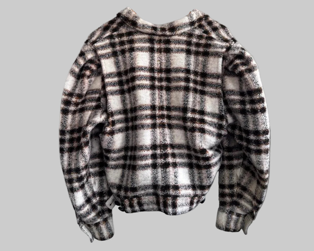 VESTE À CARREAUX ISABEL MARANT ÉTOILE