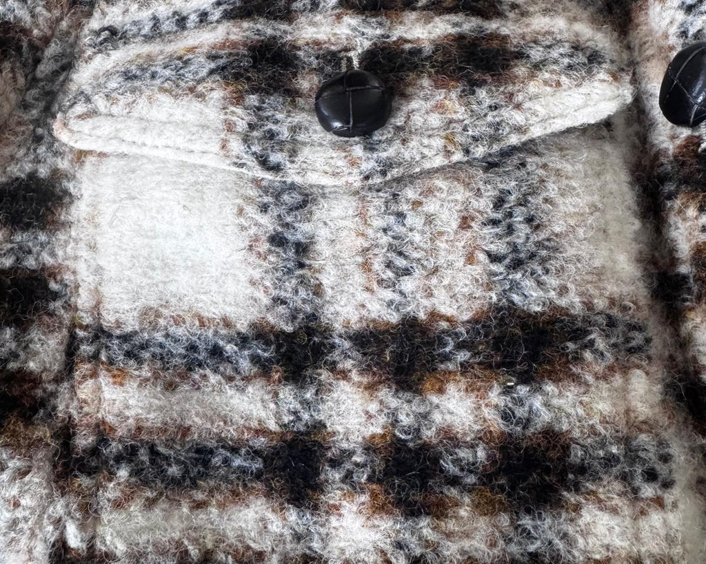 VESTE À CARREAUX ISABEL MARANT ÉTOILE