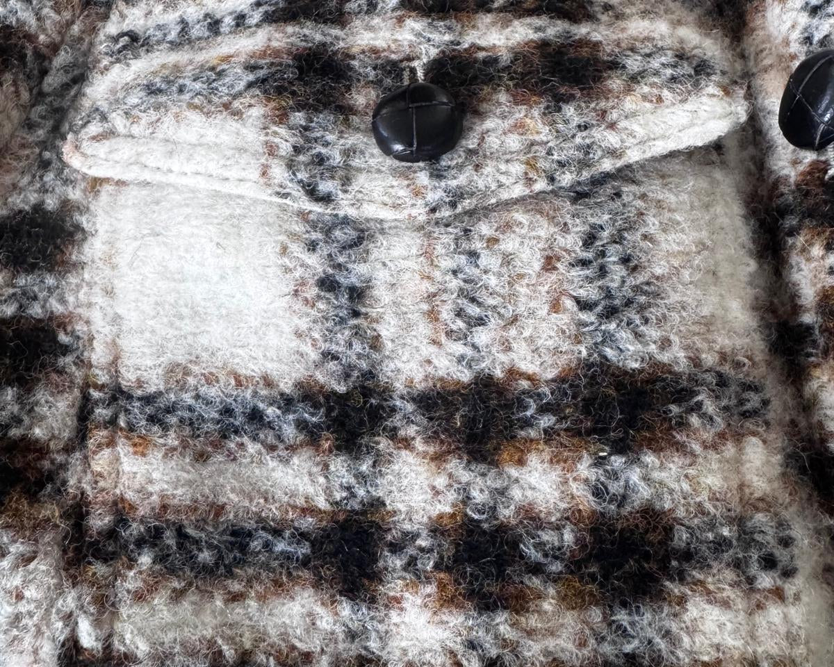 VESTE À CARREAUX ISABEL MARANT ÉTOILE
